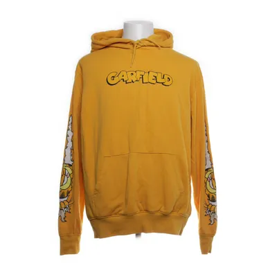 Capuchon sweater (Geel) van H&M Man Katoen, Polyester, Elastaan