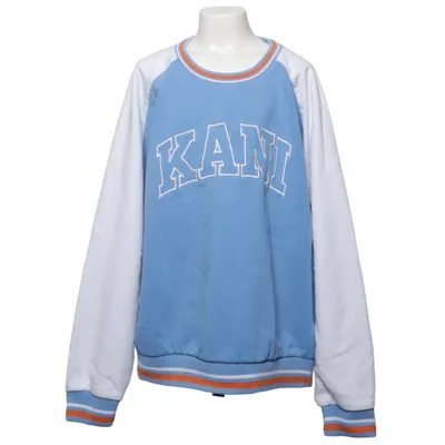 Sweatshirt (Blå, Hvid, Orange) fra Kani