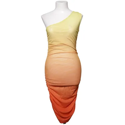 Dress (Orange, Yellow) from Josefine HJ x NA-KD Elastane, Polyester