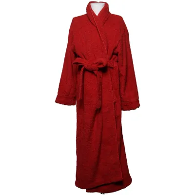 Bathrobe (Red) from Soft Wear Metallic fiber, Polyester