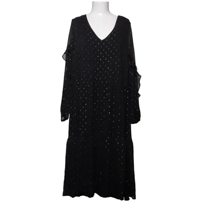 Dress (Black) from Live Unlimited Elastane, Metallic fiber, Polyester, Viscose