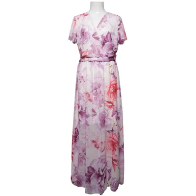 Jurk (Wit, Lila, Rood) van Estee Brown Elastaan, Polyester, Viscose