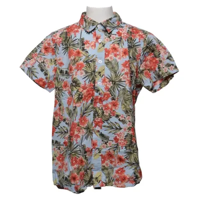 Short sleeve shirt (Blue, Multicolored) from Skill Cotton
