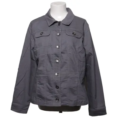 Jacket (Gray) from Christopher & Banks Cotton, Elastane, Polyester