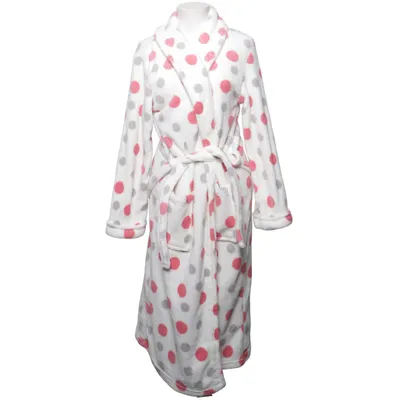 Bathrobe (White, Pink, Gray) from Body Polyester