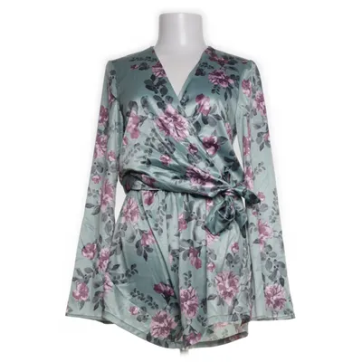 Byxdress (Grön, Flerfärgad) från Andrea Hedenstedt x NA-KD Polyester