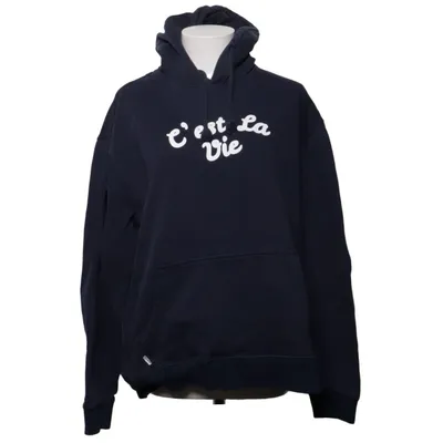 Sweat à capuche (Bleu) de Wemoto Coton, Polyester recyclé