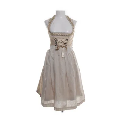 Dirndl (Beige) from Fuchs Trachtenmoden Polyester