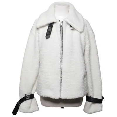 Shearlingjacka (Vit, Svart) från Xside Polyester