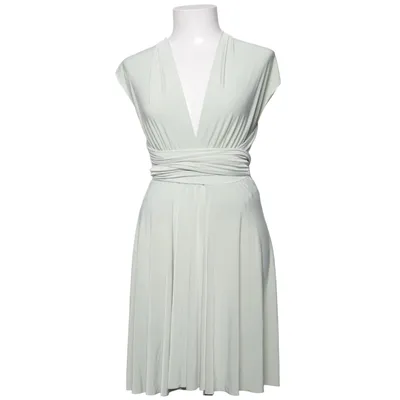 Omlottklänning (Grön) från Goddiva Elastan, Polyester