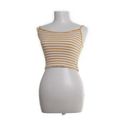 Crop top (Geel, Wit) van Tally Weijl
