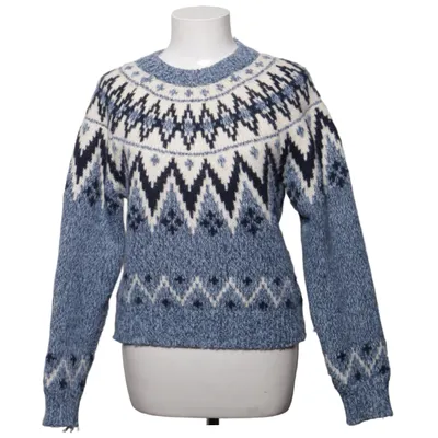 Pull-over (Bleu, Blanc, Noir) de Bershka Acrylique, Polyester