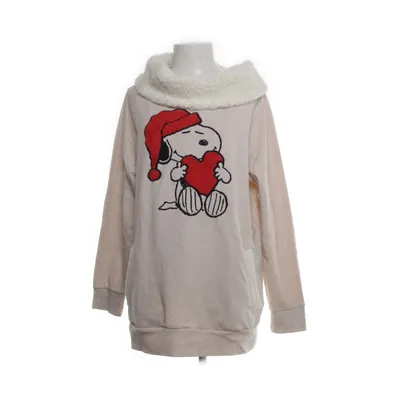 Collegetröja (Beige) från Peanuts Bomull, Polyester
