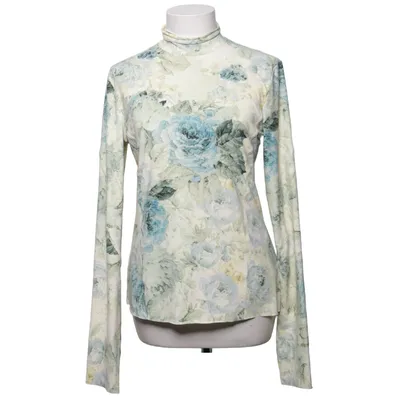 Polotröja (Blå, Vit, Flerfärgad) från H&M Studio Elastan, Polyester