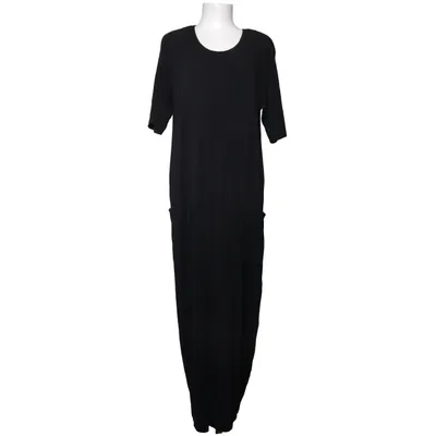 Långklänning (Svart) från Hopsack Elastan, Viskos