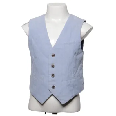 Kostuumgilet (Blauw) van H&M Katoen, Polyester