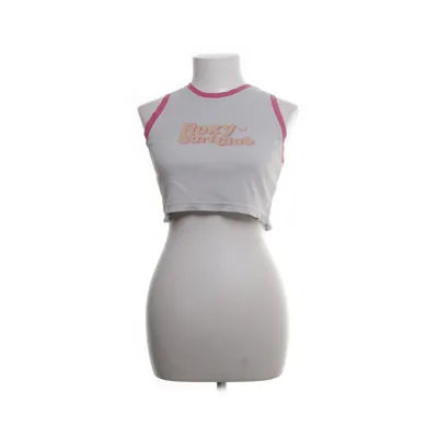 Crop top (Wit, Roze) van Roxy Katoen