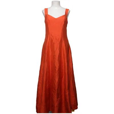 Evening gown (Red, Yellow) from Laura