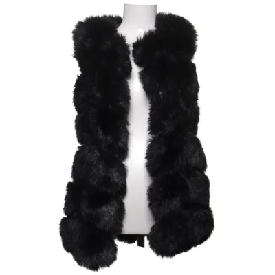 Outdoor vest (Zwart) van Lovely of Sweden Acryl