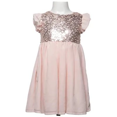 Kleid (Pink, Gold) von Kids by Lindex Polyester
