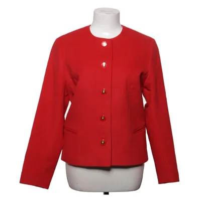 Blazer (Rood) van Avoca Collection Acetaat, Angora, Kasjmier, Wol