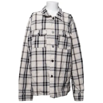 Flannel shirt (Beige, Black) from KappAhl Cotton