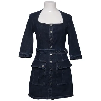 Denim dress (Blue) from Miss Sixty Cotton, Elastane, Polyester