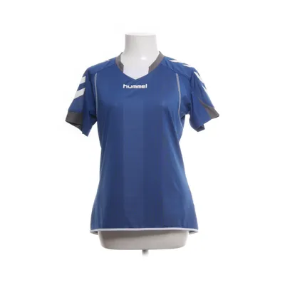 Fodboldtrøje (Blå, Hvid, Grå) fra Hummel Polyester