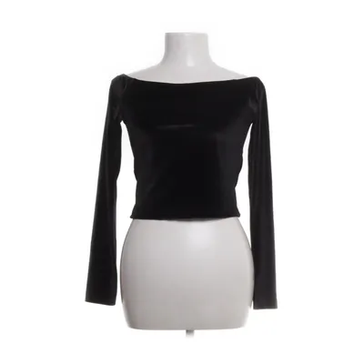 Crop top (Sort) fra FB Sister Elastan, Polyester