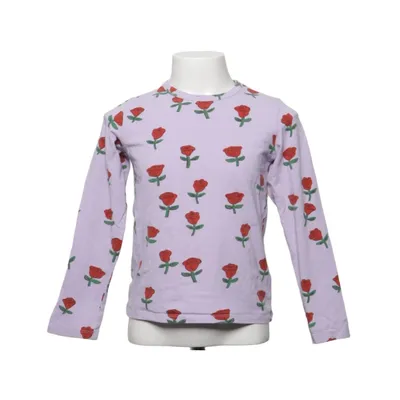 T-shirt à manches longues (Violet, Multicolore) de Mini Rodini Élasthane, Coton biologique