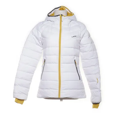 Skidjacka (Vit, Gul) från Decathlon Dun, Fjädrar, Polyamid, Polyester