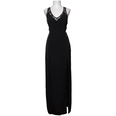 Maxi jurk (Zwart) van Lush Polyamide, Polyester
