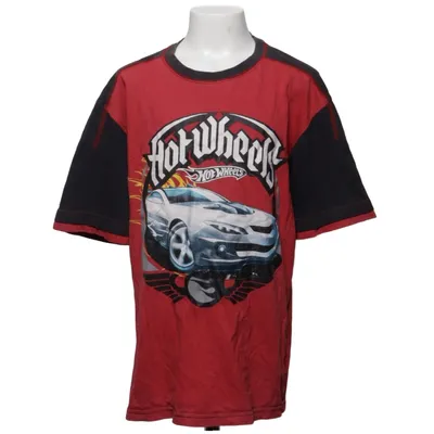T-shirt (Red, Black, Multicolored) from Smith & Brooks Cotton
