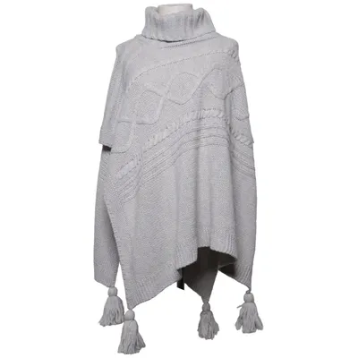 Poncho (Gray) from Serra Polyester