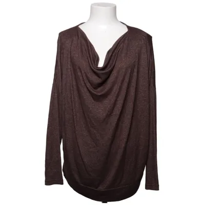 Haut (Marron) de Dea Élasthane, Polyester, Viscose