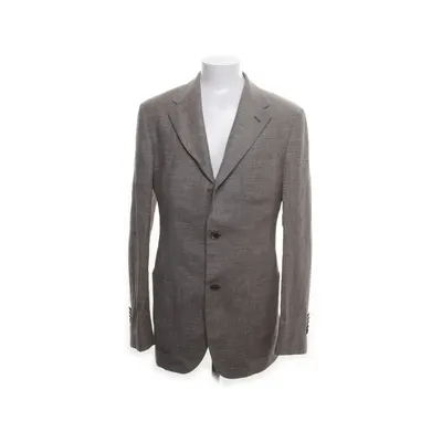 Blazer (Brown) from Corneliani Wool, Silk, Linen, Cupro