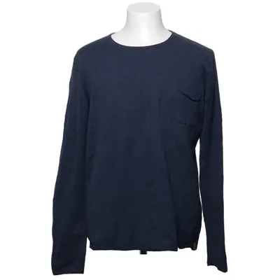 T-shirt à manches longues (Bleu) de Holebrook Coton