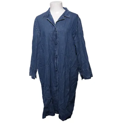 Denim jurk (Blauw) van Pola Lyocell