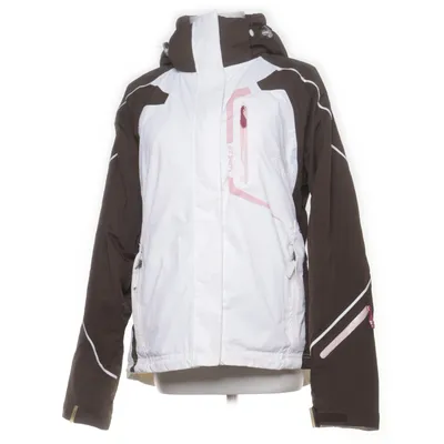 Manteau de ski (Marron, Blanc, Rose) de Wedze Polyamide, Polyester