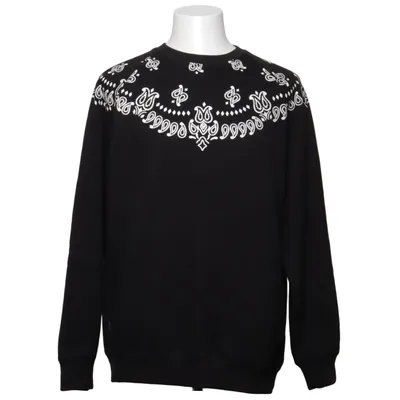 Sweatshirt (Black, White) from Crooks & Castles Cotton, Polyester
