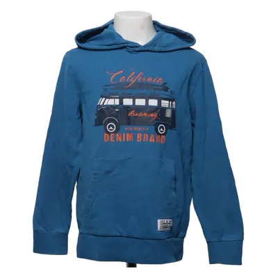 Hoodie (Blue) from Denim Factory Cotton, Elastane