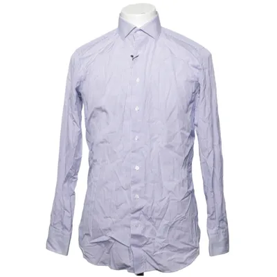 Shirt (Blauw, Wit) van Shirtonomy Katoen