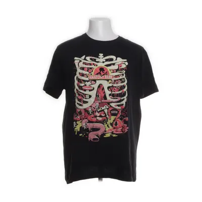 T-shirt (Zwart, Meerkleurig) van Gildan Katoen