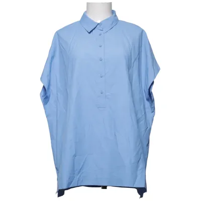 Chemise à manches courtes (Bleu) de Soyaconcept Coton biologique, Polyester recyclé