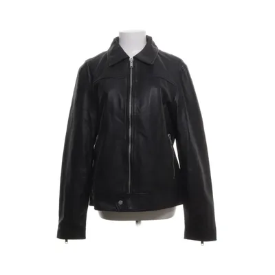 Jacka (Svart) från Deadwood Återvunnen polyester, Skinn