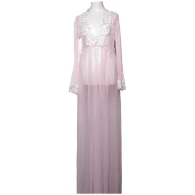 Dressing gown (Pink, White)