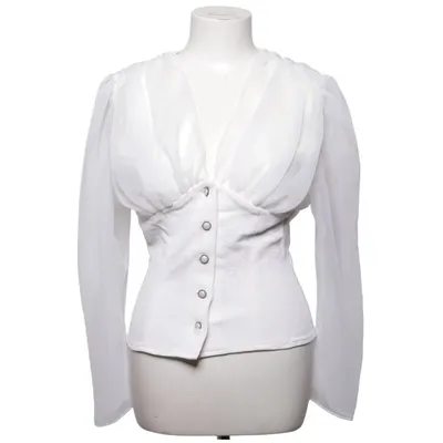 Blouse (Blanc) de Roots Acétate, Élasthane, Polyamide, Polyester