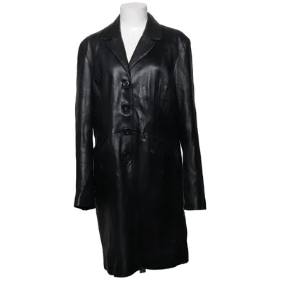 Leather coat (Black) from Estelle Leather