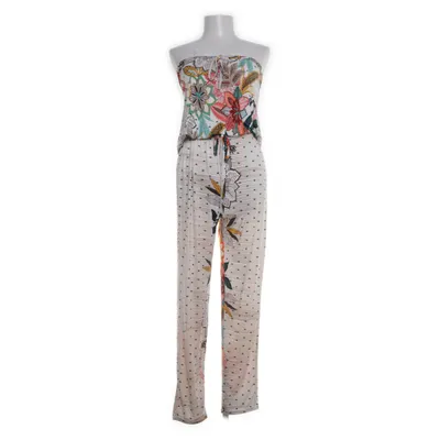 Byxdress (Vit, Flerfärgad) från Trois Ka Elastan, Polyester