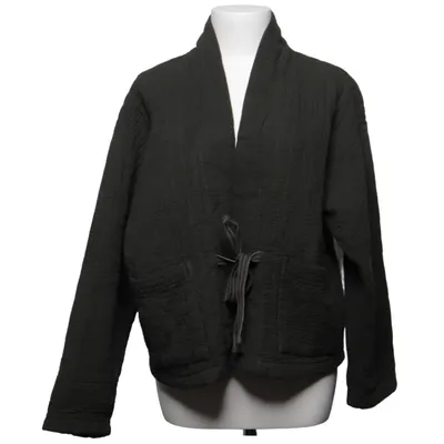 Veste (Vert) de Wiya Coton, Polyester